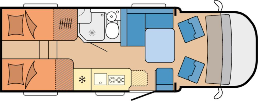 Hobby PRESTIGE T 710 GE 2026 180PS Autom. Voll LED +++ - Poolintegreeritud matkaauto: pilt 2 Hobby PRESTIGE T 710 GE 2026 180PS Autom. Voll LED +++ - Poolintegreeritud matkaauto: pilt 2