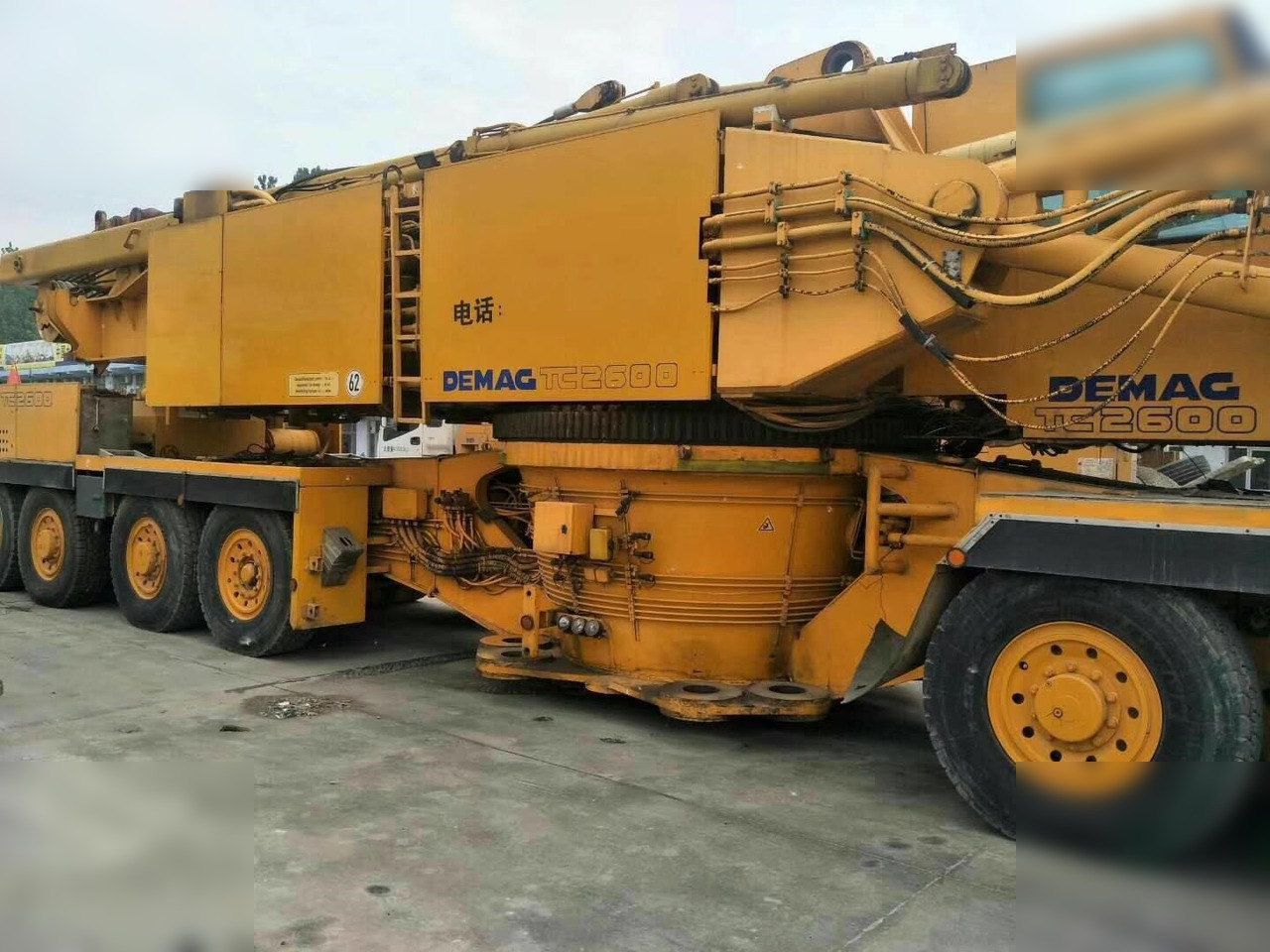 1991 DEMAG TC 2600 - Isepaigalduv kraana: pilt 2 1991 DEMAG TC 2600 - Isepaigalduv kraana: pilt 2