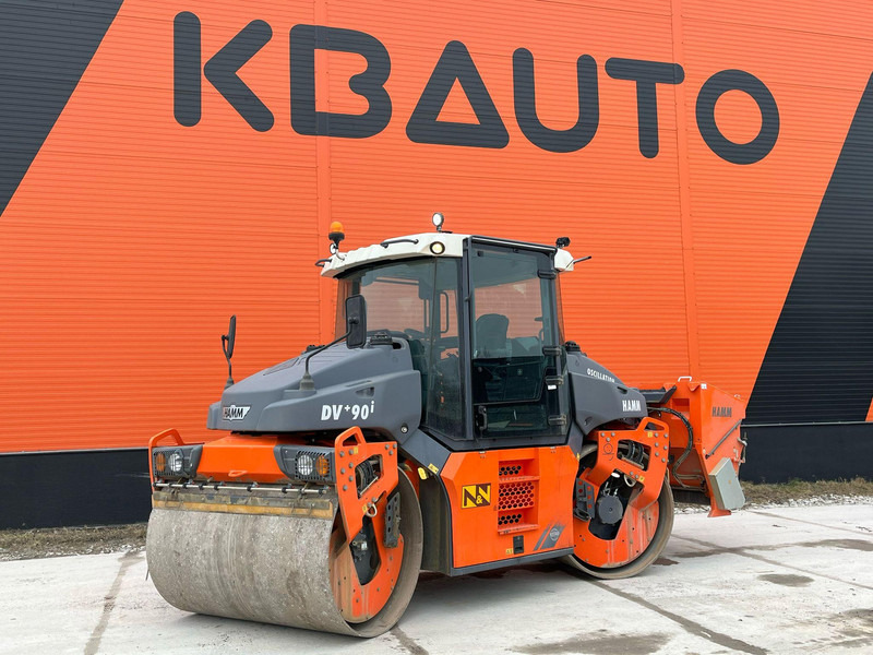 Hamm DV+ 90i VO-S Sand spreader BSWA 1700 - Rullija: pilt 1 Hamm DV+ 90i VO-S Sand spreader BSWA 1700 - Rullija: pilt 1