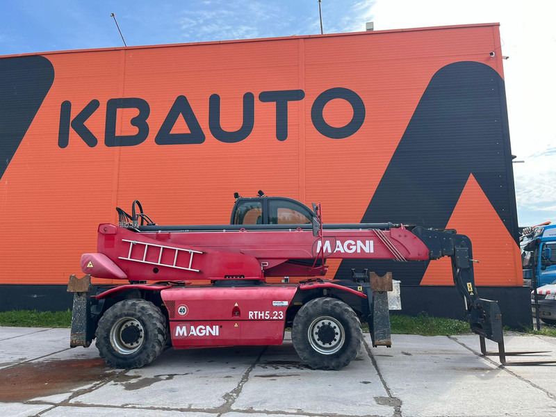 MAGNI RTH 5.23 FORKS / BUCKET / BASKET / WINCH / BOOM - Teleskooplaadur: pilt 5 MAGNI RTH 5.23 FORKS / BUCKET / BASKET / WINCH / BOOM - Teleskooplaadur: pilt 5