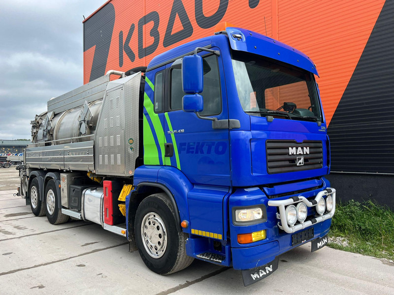 MAN TGA 26.430 6x2*4 TANK 13700 l / VACUUM MORO PM200R - 2283 hours / PRESSURE Pratissoli KF38 - 40 l/min - 150 bar - Vaakumveok: pilt 3 MAN TGA 26.430 6x2*4 TANK 13700 l / VACUUM MORO PM200R - 2283 hours / PRESSURE Pratissoli KF38 - 40 l/min - 150 bar - Vaakumveok: pilt 3