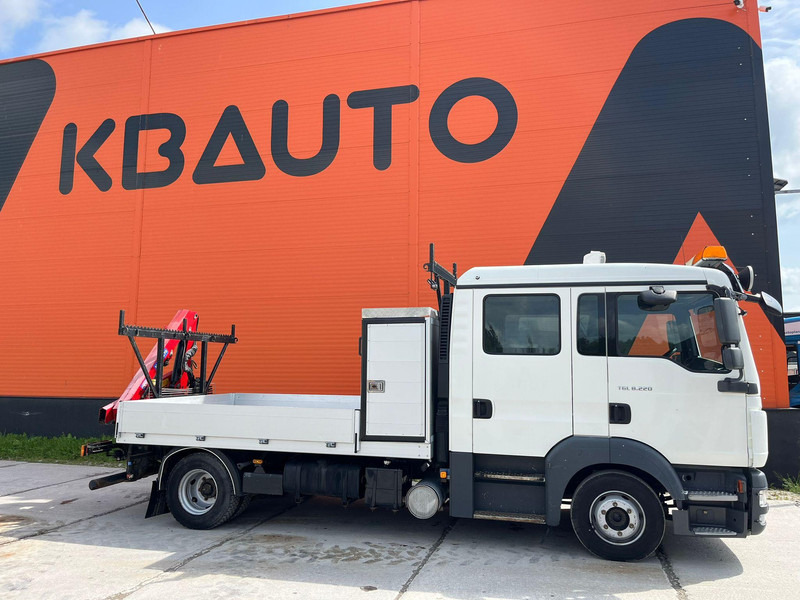 MAN TGL 8.220 4x2 HMF 270 K2 / WINCH / PLATFORM L=2779 mm - Madelveok/ Platvormveok, Kraanaga veoauto: pilt 5 MAN TGL 8.220 4x2 HMF 270 K2 / WINCH / PLATFORM L=2779 mm - Madelveok/ Platvormveok, Kraanaga veoauto: pilt 5