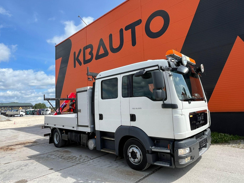 MAN TGL 8.220 4x2 HMF 270 K2 / WINCH / PLATFORM L=2779 mm - Madelveok/ Platvormveok, Kraanaga veoauto: pilt 4 MAN TGL 8.220 4x2 HMF 270 K2 / WINCH / PLATFORM L=2779 mm - Madelveok/ Platvormveok, Kraanaga veoauto: pilt 4