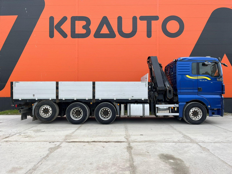 MAN TGX 35.480 8x4*4 HIAB 288E-7 / PLATFORM L=6397 mm - Madelveok/ Platvormveok, Kraanaga veoauto: pilt 5 MAN TGX 35.480 8x4*4 HIAB 288E-7 / PLATFORM L=6397 mm - Madelveok/ Platvormveok, Kraanaga veoauto: pilt 5