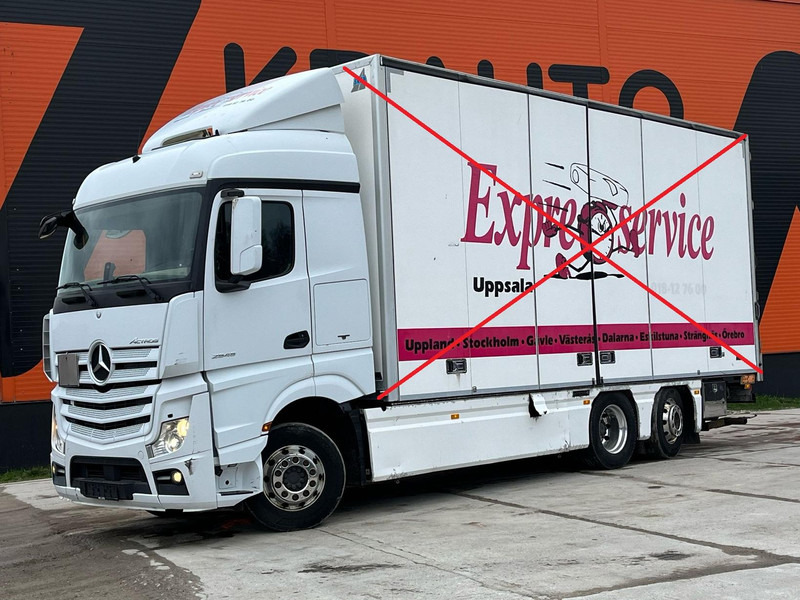 Mercedes-Benz Actros 2545 6x2*4 BOX L=7445 mm - Kabiinišassiiga veoauto: pilt 1 Mercedes-Benz Actros 2545 6x2*4 BOX L=7445 mm - Kabiinišassiiga veoauto: pilt 1
