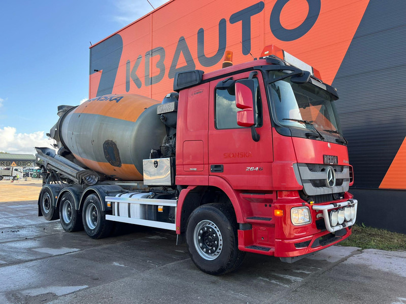 Mercedes-Benz Actros 2646 8x4*4 MSM 9 m3 / MSM 9M - Autobetoonisegisti: pilt 3 Mercedes-Benz Actros 2646 8x4*4 MSM 9 m3 / MSM 9M - Autobetoonisegisti: pilt 3