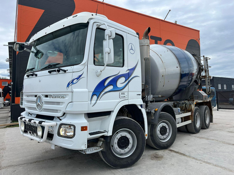 Mercedes-Benz Actros 3241 8x4 MSM 9M 10m3 / FULL STEEL / HUB REDUCTION / CHUTE - Autobetoonisegisti: pilt 2 Mercedes-Benz Actros 3241 8x4 MSM 9M 10m3 / FULL STEEL / HUB REDUCTION / CHUTE - Autobetoonisegisti: pilt 2