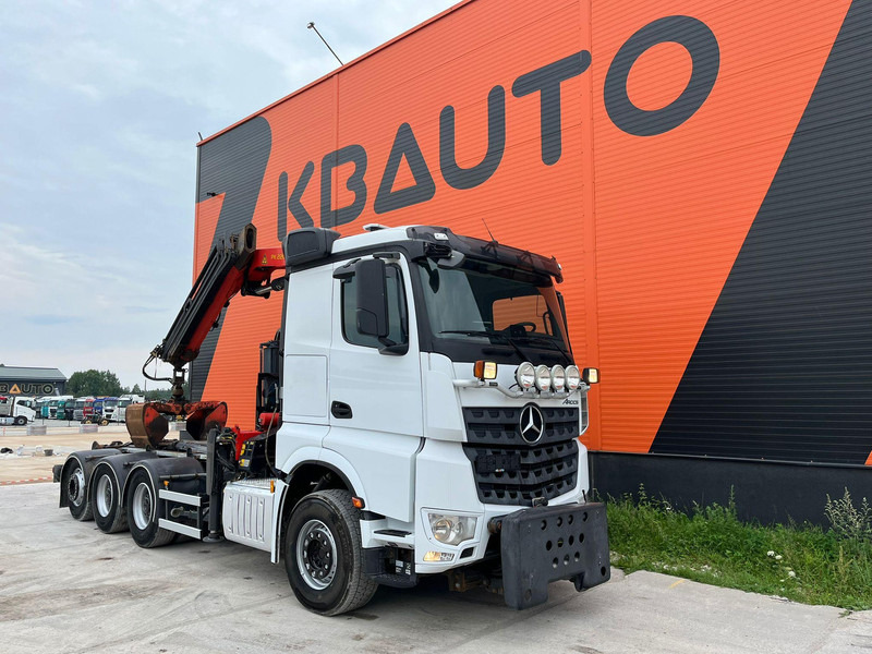 Mercedes-Benz Arocs 3242 8x4 PK22002 / RETARDER / SNOW PLOW EQUIPMENT / GRAPPLE - Konkstõstukiga veoauto, Kraanaga veoauto: pilt 4 Mercedes-Benz Arocs 3242 8x4 PK22002 / RETARDER / SNOW PLOW EQUIPMENT / GRAPPLE - Konkstõstukiga veoauto, Kraanaga veoauto: pilt 4