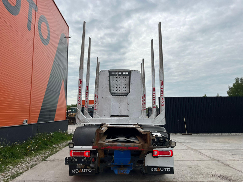 Metsaveok, Kraanaga veoauto transporditavad ained puit Mercedes-Benz Arocs 3263 8x4 FULL STEEL: pilt 7