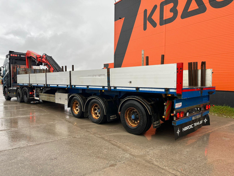 Nordic TRAILER S345 PALFINGER PK23002 / PLATFORM L=12324 mm - Platvorm/ Madelpoolhaagis: pilt 5 Nordic TRAILER S345 PALFINGER PK23002 / PLATFORM L=12324 mm - Platvorm/ Madelpoolhaagis: pilt 5