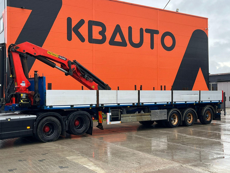 Nordic TRAILER S345 PALFINGER PK23002 / PLATFORM L=12324 mm - Platvorm/ Madelpoolhaagis: pilt 2 Nordic TRAILER S345 PALFINGER PK23002 / PLATFORM L=12324 mm - Platvorm/ Madelpoolhaagis: pilt 2