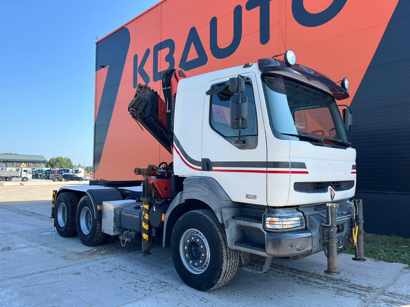 Renault 420 DCI 6x4 PK 32080 / FULL STEEL - Madelveok/ Platvormveok, Kraanaga veoauto: pilt 4 Renault 420 DCI 6x4 PK 32080 / FULL STEEL - Madelveok/ Platvormveok, Kraanaga veoauto: pilt 4