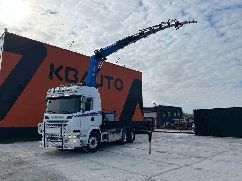 Scania G 490 6x2 HMF 5020 K6 + JIB / RETARDER - Sadulveok: pilt 1 Scania G 490 6x2 HMF 5020 K6 + JIB / RETARDER - Sadulveok: pilt 1