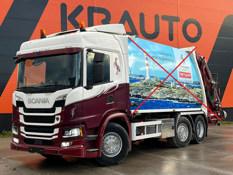Scania G 370 6x2/4 NTM KGH-HB 21 m3 - Kabiinišassiiga veoauto: pilt 1 Scania G 370 6x2/4 NTM KGH-HB 21 m3 - Kabiinišassiiga veoauto: pilt 1