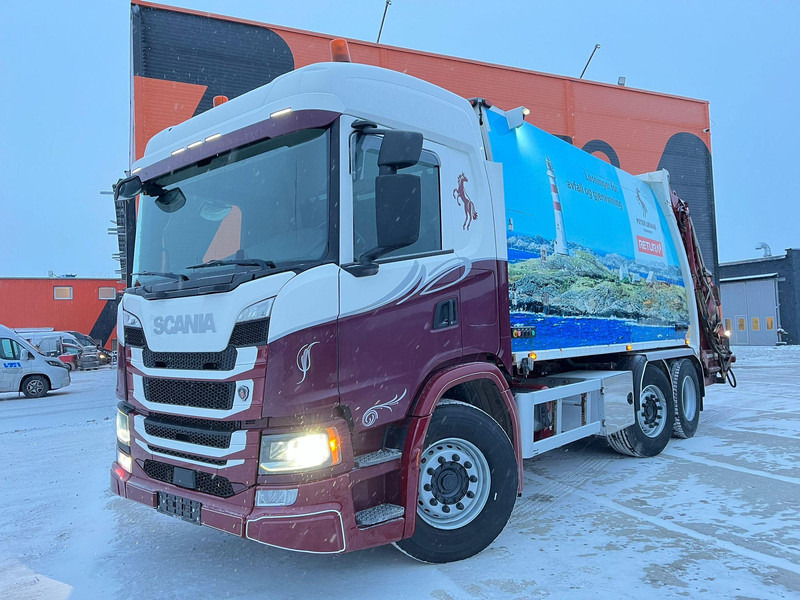 Scania G 370 6x2/4 NTM KGH-HB 21 m3 - Prügiauto: pilt 2 Scania G 370 6x2/4 NTM KGH-HB 21 m3 - Prügiauto: pilt 2