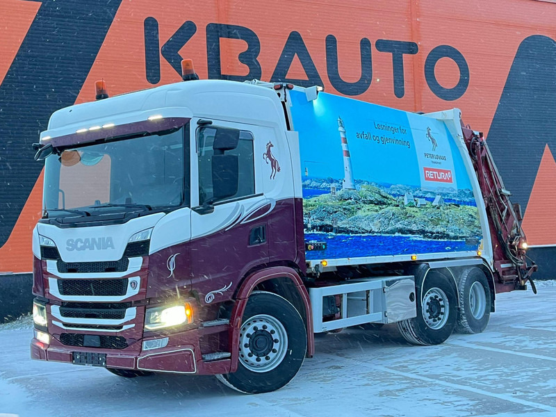 Scania G 370 6x2/4 NTM KGH-HB 21 m3 - Prügiauto: pilt 1 Scania G 370 6x2/4 NTM KGH-HB 21 m3 - Prügiauto: pilt 1
