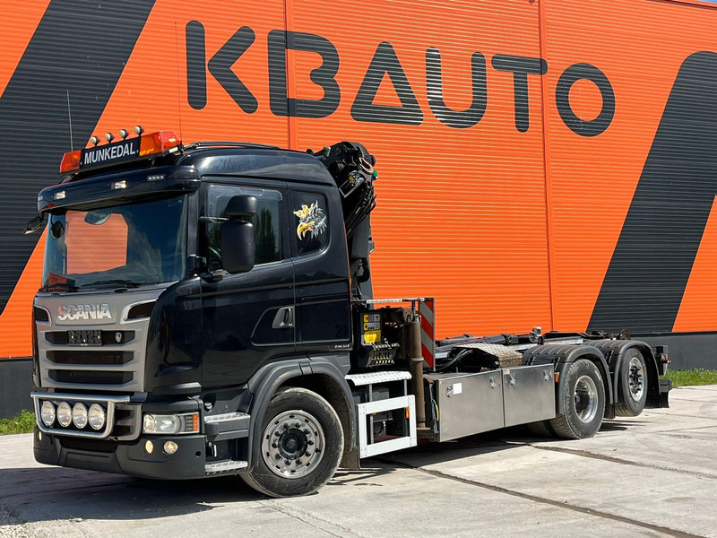 Scania G 440 6x2*4 PK22002 + JIB / PALFINGER 20 ton / L=5000 mm - Konkstõstukiga veoauto, Kraanaga veoauto: pilt 2 Scania G 440 6x2*4 PK22002 + JIB / PALFINGER 20 ton / L=5000 mm - Konkstõstukiga veoauto, Kraanaga veoauto: pilt 2