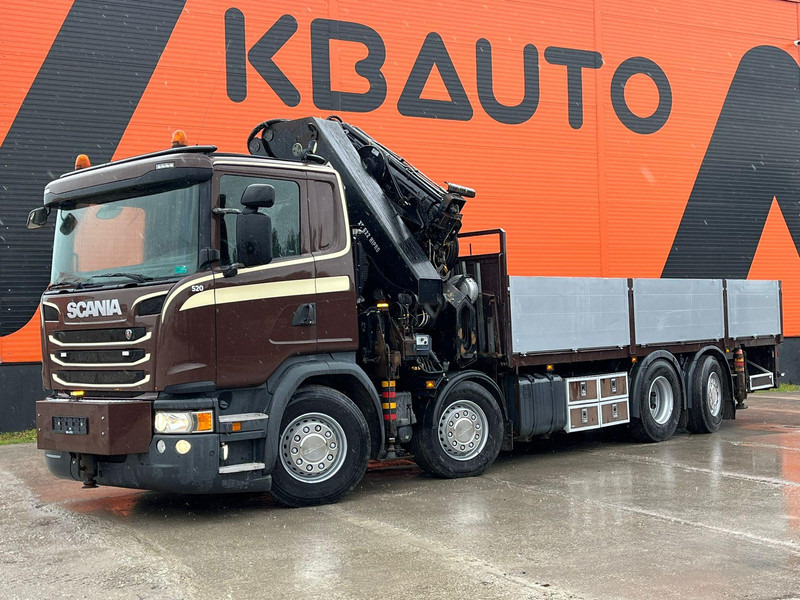Scania G 450 8x2*6 HIAB 622E-8 + JIB / PLATFORM L=6715 mm - Madelveok/ Platvormveok, Kraanaga veoauto: pilt 2 Scania G 450 8x2*6 HIAB 622E-8 + JIB / PLATFORM L=6715 mm - Madelveok/ Platvormveok, Kraanaga veoauto: pilt 2