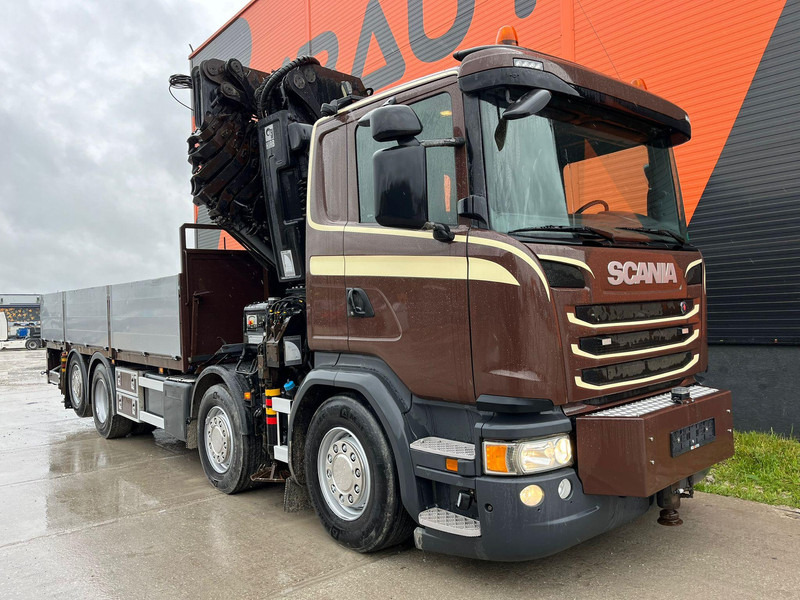 Scania G 450 8x2*6 HIAB 622E-8 + JIB / PLATFORM L=6715 mm - Madelveok/ Platvormveok, Kraanaga veoauto: pilt 4 Scania G 450 8x2*6 HIAB 622E-8 + JIB / PLATFORM L=6715 mm - Madelveok/ Platvormveok, Kraanaga veoauto: pilt 4