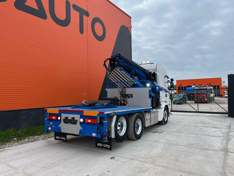 Madelveok/ Platvormveok, Kraanaga veoauto Scania G 490 6x2 HMF 5020 K6 + JIB / RETARDER: pilt 6