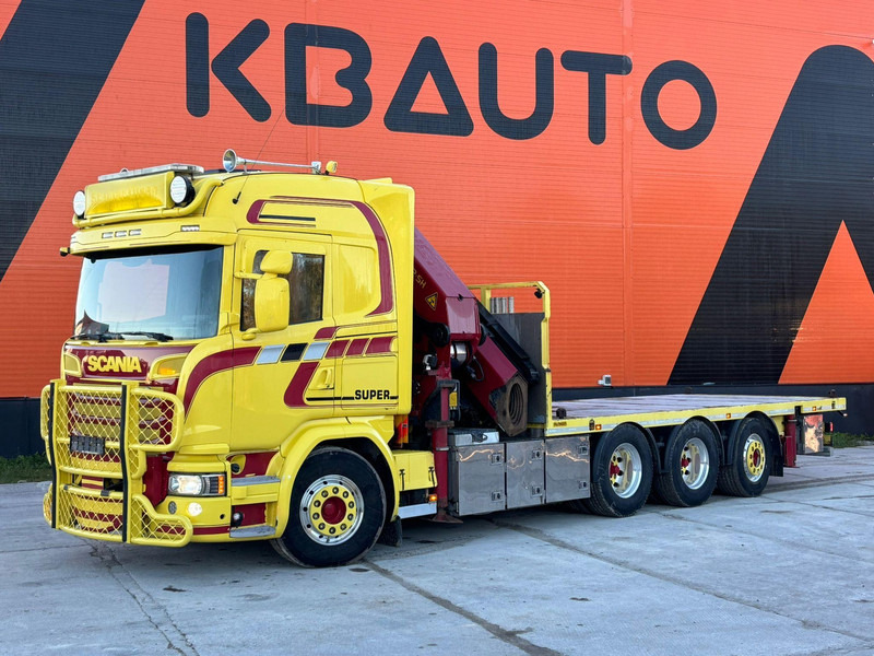 Scania G 490 8x4*4 PK 65002 SH / JIB CONNECTION / PLATFORM L=6301-7499 mm - Madelveok/ Platvormveok, Kraanaga veoauto: pilt 2 Scania G 490 8x4*4 PK 65002 SH / JIB CONNECTION / PLATFORM L=6301-7499 mm - Madelveok/ Platvormveok, Kraanaga veoauto: pilt 2