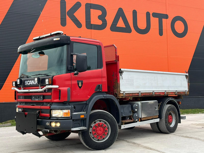 Scania P 340 4x4 FULL STEEL / BOX L=4406 mm - Kallurauto: pilt 1 Scania P 340 4x4 FULL STEEL / BOX L=4406 mm - Kallurauto: pilt 1