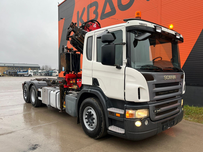 Scania P 340 6x2*4 FERRARI 726 / LIFT L=5138 mm - Veoauto - kaablisüsteem, Kraanaga veoauto: pilt 4 Scania P 340 6x2*4 FERRARI 726 / LIFT L=5138 mm - Veoauto - kaablisüsteem, Kraanaga veoauto: pilt 4