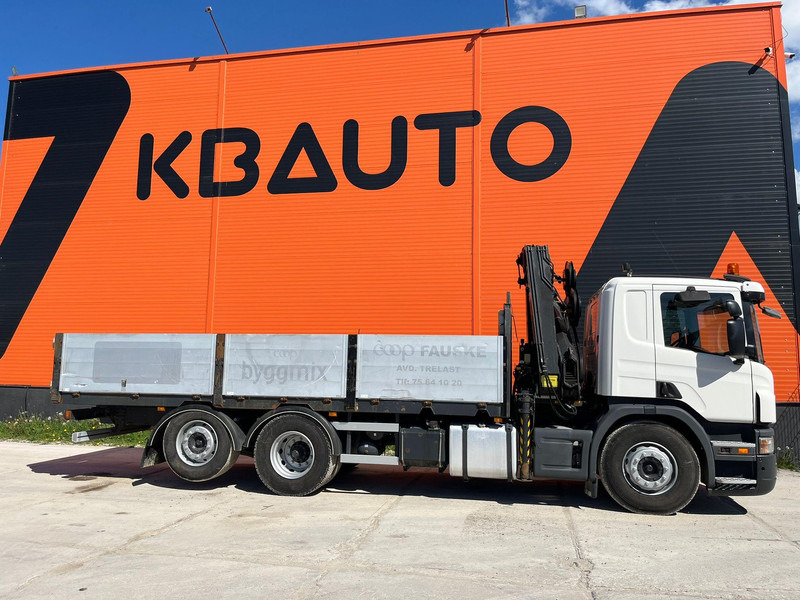 Scania P 340 6x2 HIAB 135-4 / PLATFORM L=6171 mm - Madelveok/ Platvormveok, Kraanaga veoauto: pilt 5 Scania P 340 6x2 HIAB 135-4 / PLATFORM L=6171 mm - Madelveok/ Platvormveok, Kraanaga veoauto: pilt 5