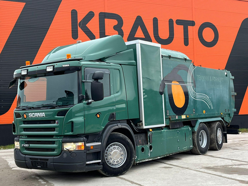 Scania P 420 6x2*4 DISAB EN VAC 12,5 m3 - Vaakumveok: pilt 1 Scania P 420 6x2*4 DISAB EN VAC 12,5 m3 - Vaakumveok: pilt 1