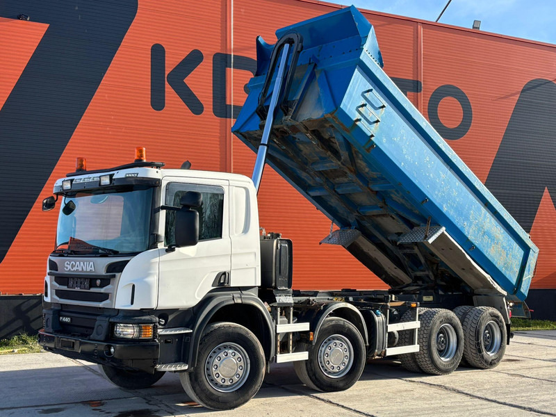 Scania P 440 8x4 RETARDER / FULL STEEL / BOX L=5850 mm - Kallurauto: pilt 2 Scania P 440 8x4 RETARDER / FULL STEEL / BOX L=5850 mm - Kallurauto: pilt 2