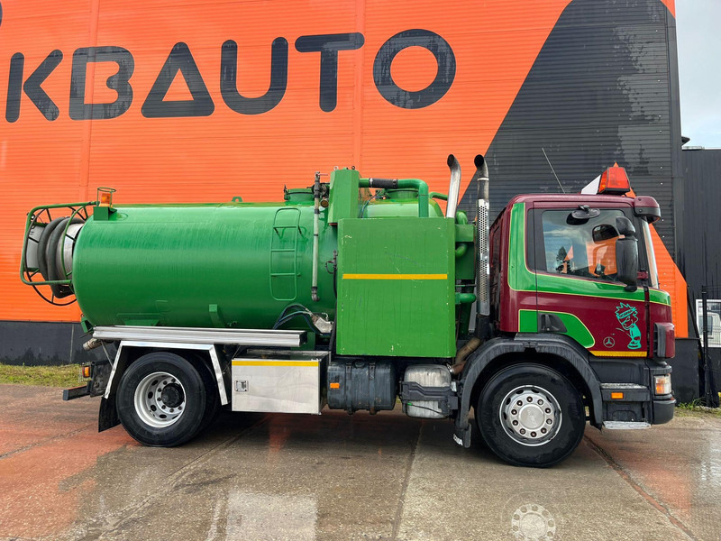 Scania P 94 4x2 TANK 9000 I + 1200 l / VACUUM Jurop PR150 / PRESSURE Pratissoli 150 bar / 102 l/min - Vaakumveok: pilt 5 Scania P 94 4x2 TANK 9000 I + 1200 l / VACUUM Jurop PR150 / PRESSURE Pratissoli 150 bar / 102 l/min - Vaakumveok: pilt 5