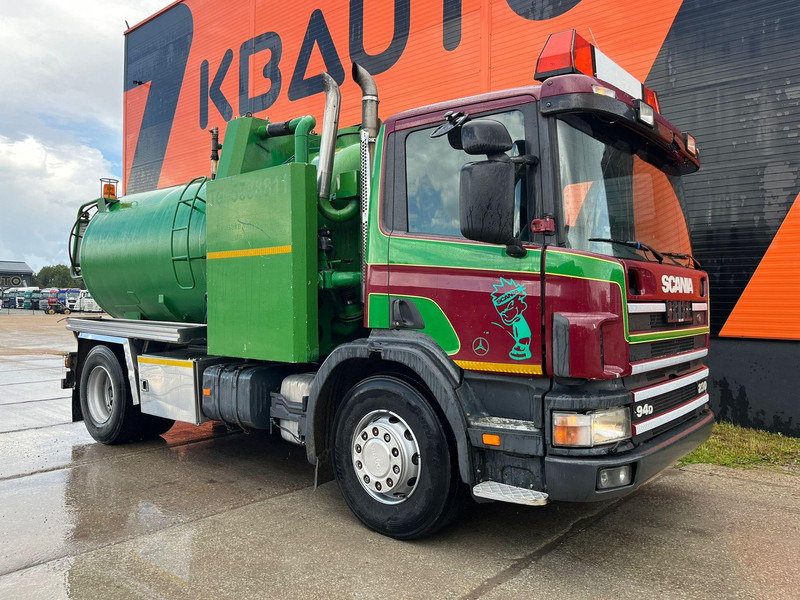 Scania P 94 4x2 TANK 9000 I + 1200 l / VACUUM Jurop PR150 / PRESSURE Pratissoli 150 bar / 102 l/min - Vaakumveok: pilt 4 Scania P 94 4x2 TANK 9000 I + 1200 l / VACUUM Jurop PR150 / PRESSURE Pratissoli 150 bar / 102 l/min - Vaakumveok: pilt 4