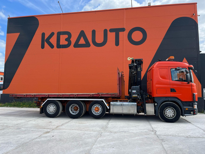 Scania R 144 8x2/4 HIAB 211EP-5 YEAR 2008 / HOOK LIFT L=5400 mm - Konkstõstukiga veoauto, Kraanaga veoauto: pilt 5 Scania R 144 8x2/4 HIAB 211EP-5 YEAR 2008 / HOOK LIFT L=5400 mm - Konkstõstukiga veoauto, Kraanaga veoauto: pilt 5