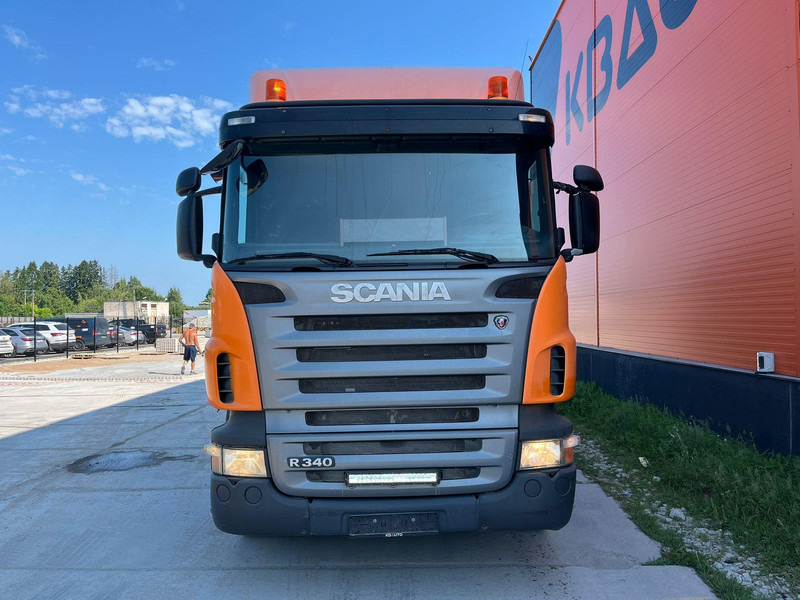 Scania R 340 6x2*4 HMF 2823-K6 + JIB / PLATFORM L=7293 mm - Madelveok/ Platvormveok, Kraanaga veoauto: pilt 3 Scania R 340 6x2*4 HMF 2823-K6 + JIB / PLATFORM L=7293 mm - Madelveok/ Platvormveok, Kraanaga veoauto: pilt 3