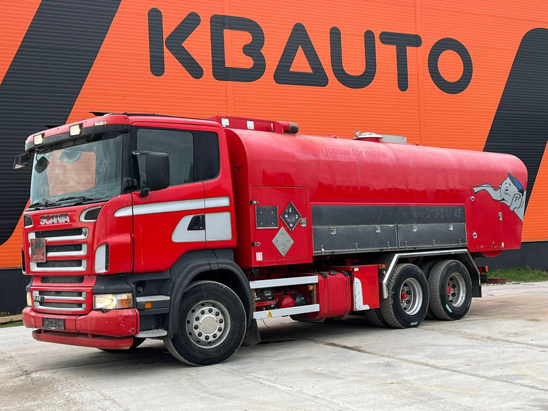 Scania R 420 6x2 ADR / FULL STEEL / TANK 9500 l - Tsisternauto: pilt 1 Scania R 420 6x2 ADR / FULL STEEL / TANK 9500 l - Tsisternauto: pilt 1