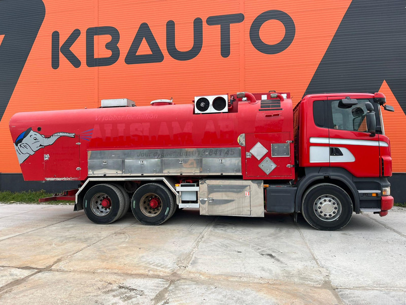 Scania R 420 6x2 ADR / STAINLESS STEEL TANK 9500 l / FULL STEEL SUSPENSION - Tsisternauto: pilt 5 Scania R 420 6x2 ADR / STAINLESS STEEL TANK 9500 l / FULL STEEL SUSPENSION - Tsisternauto: pilt 5