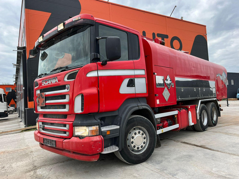 Scania R 420 6x2 ADR / STAINLESS STEEL TANK 9500 l / FULL STEEL SUSPENSION - Tsisternauto: pilt 2 Scania R 420 6x2 ADR / STAINLESS STEEL TANK 9500 l / FULL STEEL SUSPENSION - Tsisternauto: pilt 2