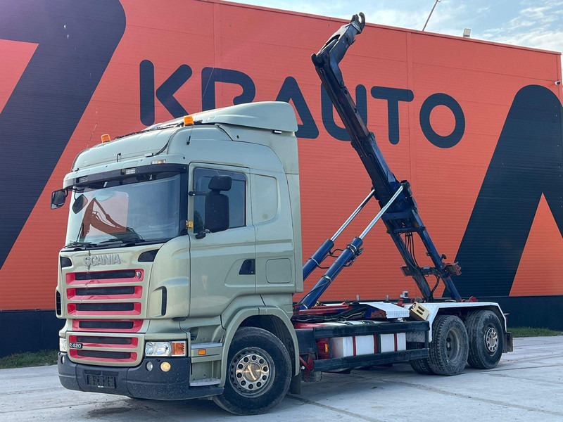 Scania R 420 6x2 PALFINGER T 20 ton / L=5450 mm / RETARDER - Konkstõstukiga veoauto: pilt 2 Scania R 420 6x2 PALFINGER T 20 ton / L=5450 mm / RETARDER - Konkstõstukiga veoauto: pilt 2