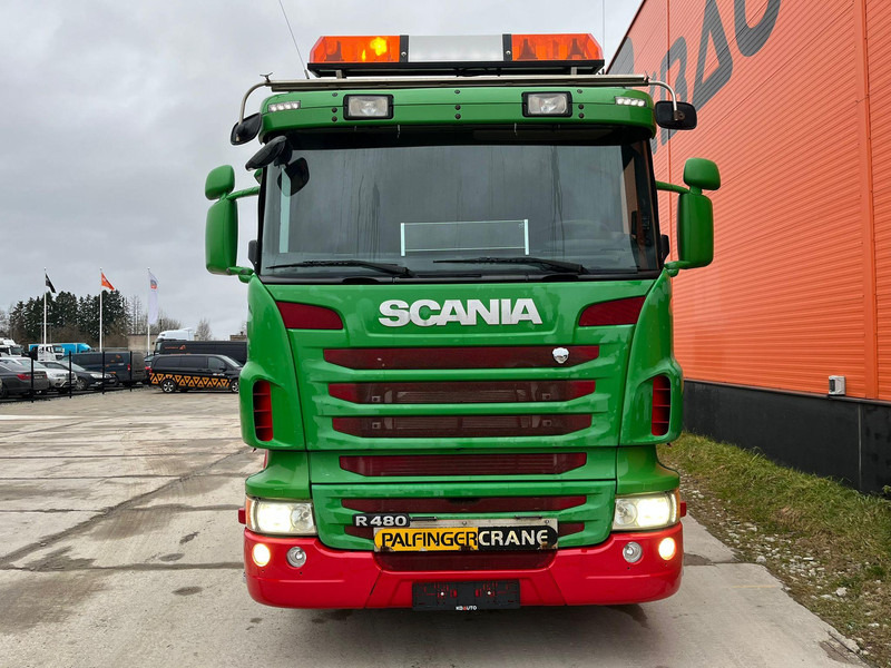 Scania R 480 8x2*6 PK 65002 + JIB / PLATFORM L=7518 mm - Madelveok/ Platvormveok, Kraanaga veoauto: pilt 3 Scania R 480 8x2*6 PK 65002 + JIB / PLATFORM L=7518 mm - Madelveok/ Platvormveok, Kraanaga veoauto: pilt 3