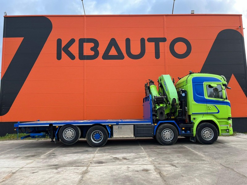 Scania R 520 8x2*6 EFFER 685/6S / WINCH / JIB CONNECTION / PLATFORM L=6423 mm - Madelveok/ Platvormveok, Kraanaga veoauto: pilt 5 Scania R 520 8x2*6 EFFER 685/6S / WINCH / JIB CONNECTION / PLATFORM L=6423 mm - Madelveok/ Platvormveok, Kraanaga veoauto: pilt 5
