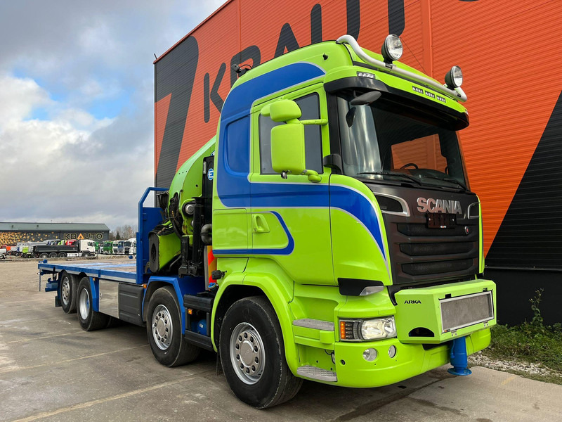 Scania R 520 8x2*6 EFFER 685/6S / WINCH / JIB CONNECTION / PLATFORM L=6423 mm - Madelveok/ Platvormveok, Kraanaga veoauto: pilt 4 Scania R 520 8x2*6 EFFER 685/6S / WINCH / JIB CONNECTION / PLATFORM L=6423 mm - Madelveok/ Platvormveok, Kraanaga veoauto: pilt 4