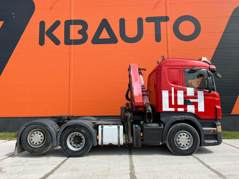 Scania R 560 6x2 HMF2220 K4 / RETARDER - Madelveok/ Platvormveok, Kraanaga veoauto: pilt 5 Scania R 560 6x2 HMF2220 K4 / RETARDER - Madelveok/ Platvormveok, Kraanaga veoauto: pilt 5