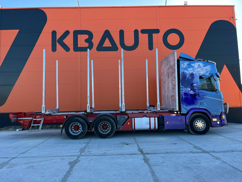 Scania R 660 6x4 RETARDER - Metsaveok, Kraanaga veoauto: pilt 4 Scania R 660 6x4 RETARDER - Metsaveok, Kraanaga veoauto: pilt 4