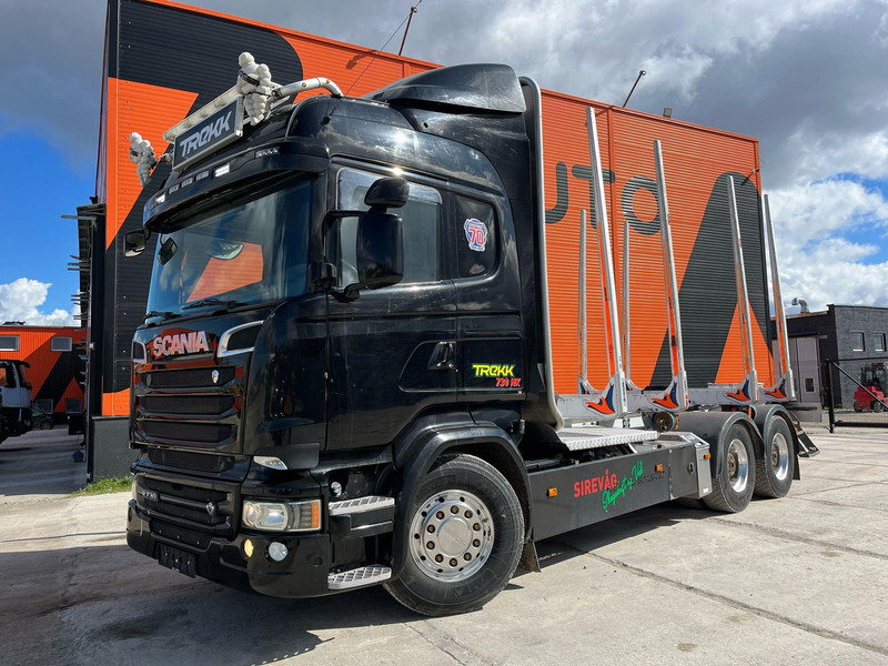 Scania R 730 6x4 RETARDER - Metsaveok, Kraanaga veoauto: pilt 2 Scania R 730 6x4 RETARDER - Metsaveok, Kraanaga veoauto: pilt 2