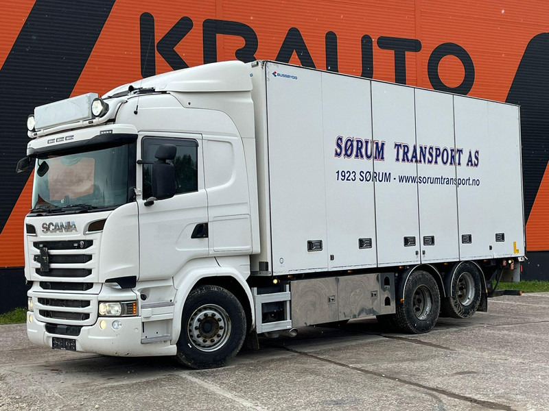 Scania R520 6x2 ADR AT / RETARDER / BOX L=6937 mm - Kasti veoauto: pilt 1 Scania R520 6x2 ADR AT / RETARDER / BOX L=6937 mm - Kasti veoauto: pilt 1