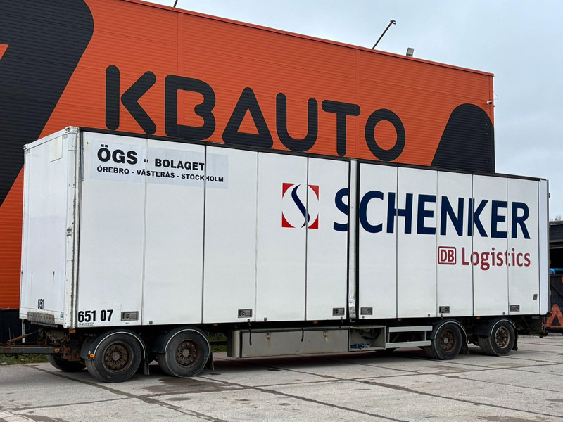 Vak V-4-40 SAF AXLES / EXTENDABLE DRAWBAR - Furgoonjärelhaagis: pilt 1 Vak V-4-40 SAF AXLES / EXTENDABLE DRAWBAR - Furgoonjärelhaagis: pilt 1