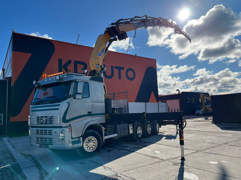Volvo FH 12 460 8x4*4 EFFER 550/6S YEAR 2006 + JIB + WINCH / PLATFORM L= 6244 mm - Madelveok/ Platvormveok, Kraanaga veoauto: pilt 1 Volvo FH 12 460 8x4*4 EFFER 550/6S YEAR 2006 + JIB + WINCH / PLATFORM L= 6244 mm - Madelveok/ Platvormveok, Kraanaga veoauto: pilt 1