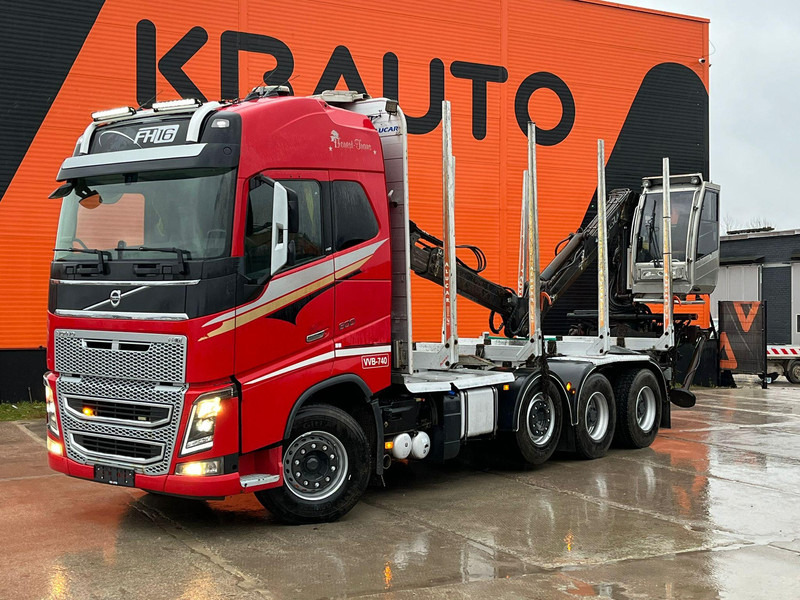 Volvo FH 16 600 8x4/4 FRESH TÜV - Metsaveok, Kraanaga veoauto: pilt 2 Volvo FH 16 600 8x4/4 FRESH TÜV - Metsaveok, Kraanaga veoauto: pilt 2