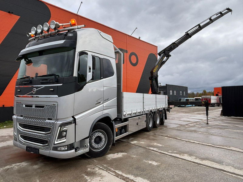 Volvo FH 16 650 8x4*4 PALFINGER PK 33002 EH / PLATFORM L=6779 mm - Madelveok/ Platvormveok, Kraanaga veoauto: pilt 1 Volvo FH 16 650 8x4*4 PALFINGER PK 33002 EH / PLATFORM L=6779 mm - Madelveok/ Platvormveok, Kraanaga veoauto: pilt 1