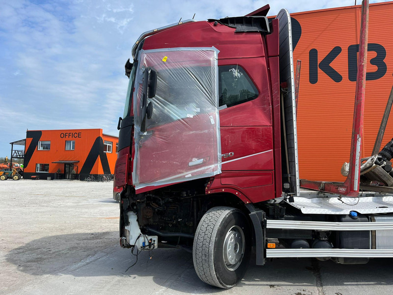Metsaveok, Kraanaga veoauto transporditavad ained puit Volvo FH 16 750 8x4/4 DAMAGED !: pilt 12